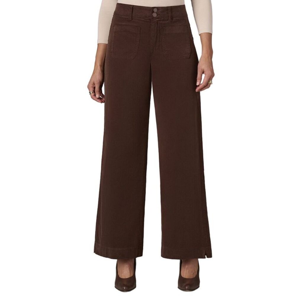 Wit & Wisdom Womens  Emma High Rise Corduroy Wide Leg Pant